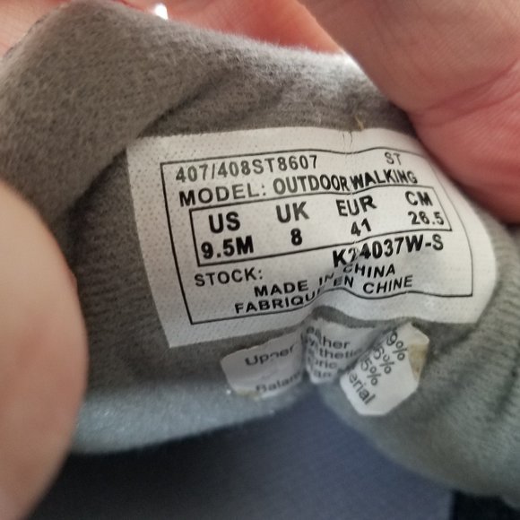 Ryka Women's Size 9.5M Athletic Walking Shoes Gray Maroon K24037W-S Lace Up - Picture 9 of 9